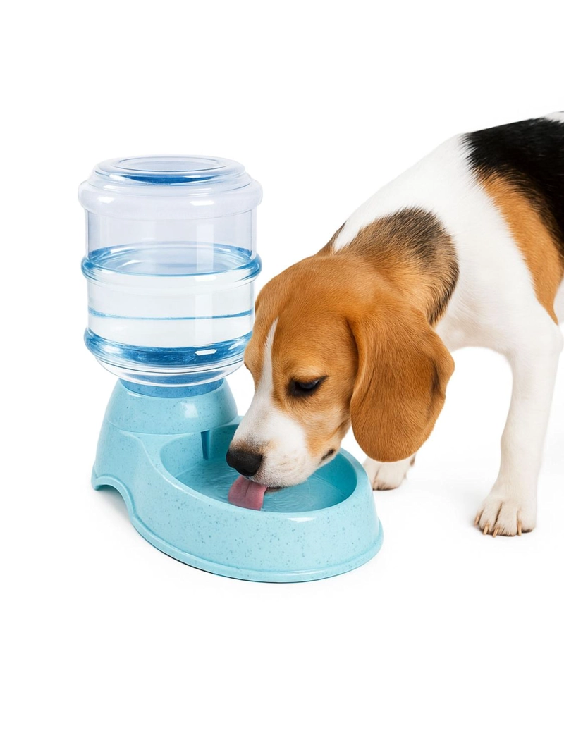 BEBEDERO DISPENSADOR DE AGUA PARA MASCOTAS 3.5 L ROSA - 2