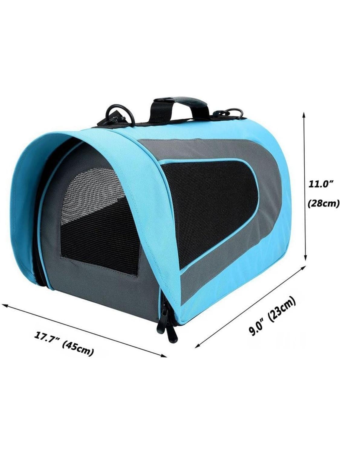 BOLSO TRANSPORTADOR MASCOTAS CABINA AVION 48X28X23 CM - 2