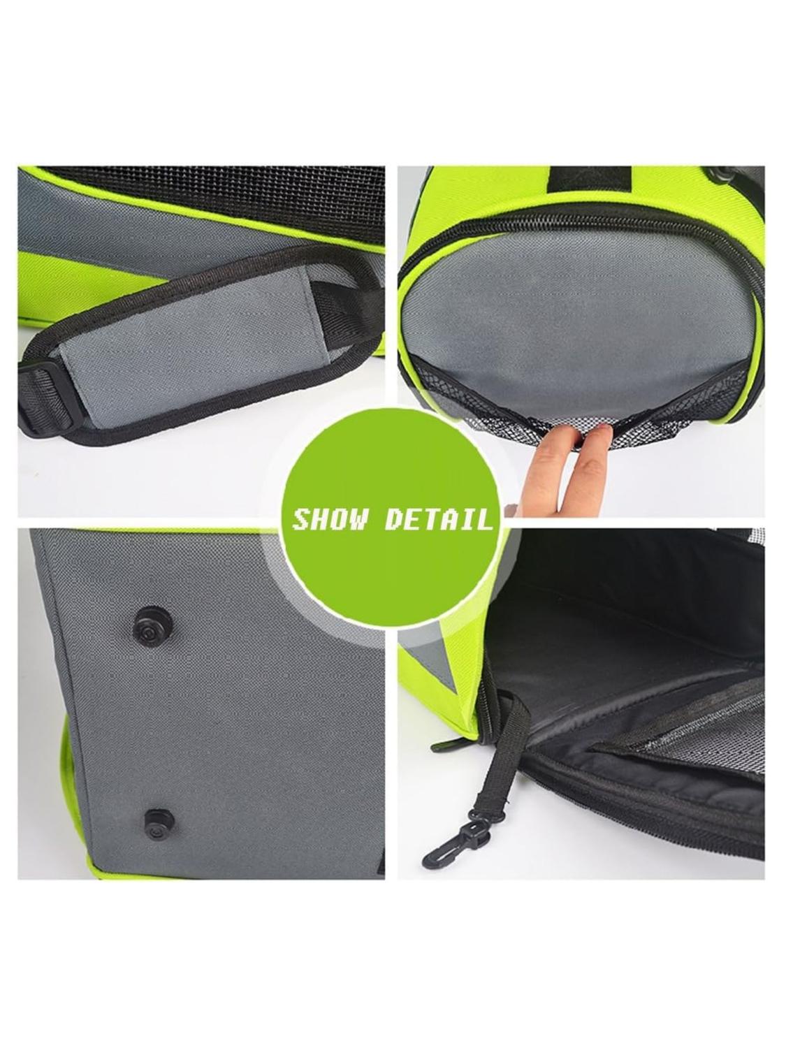 BOLSO TRANSPORTADOR MASCOTAS CABINA AVION 48X28X23 CM - 4