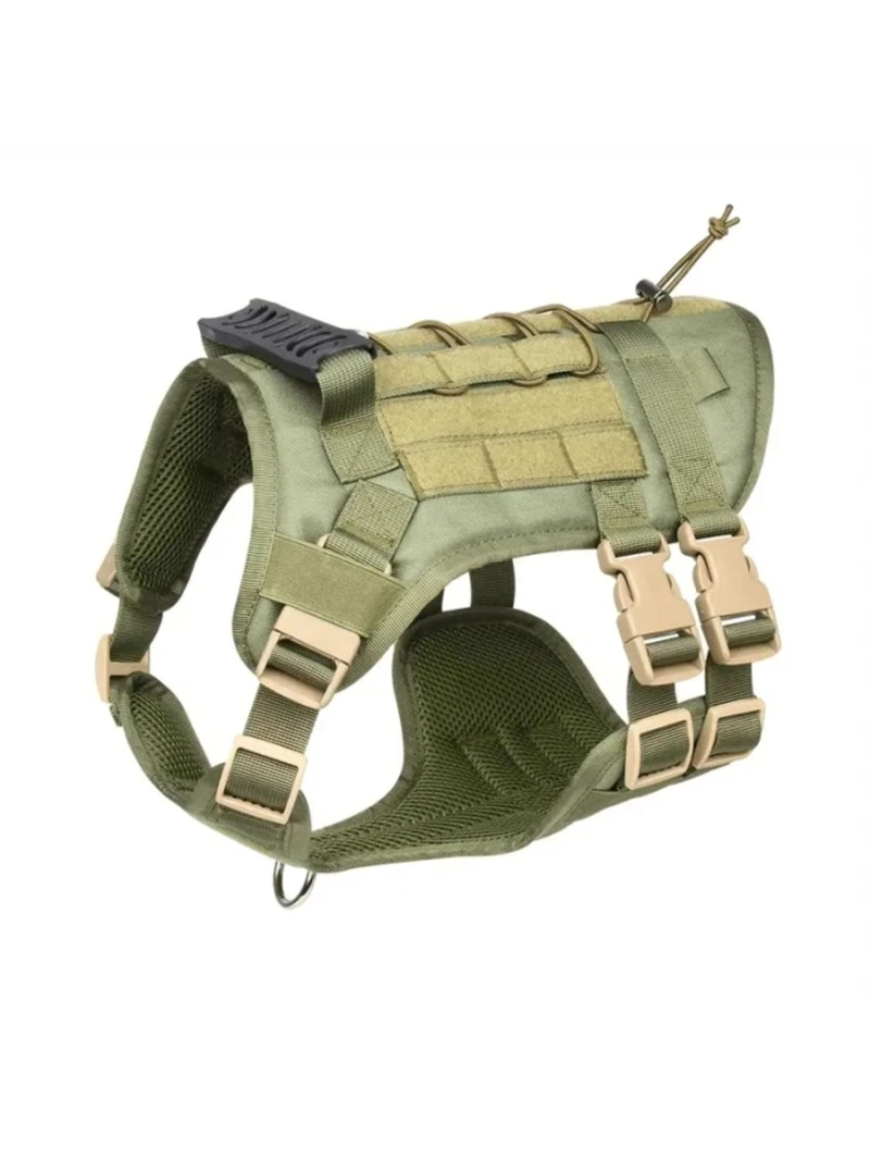 ARNE S TACTICO PERRO TALLA M AJUSTABLE REFORZADO CON MANILLA - 2