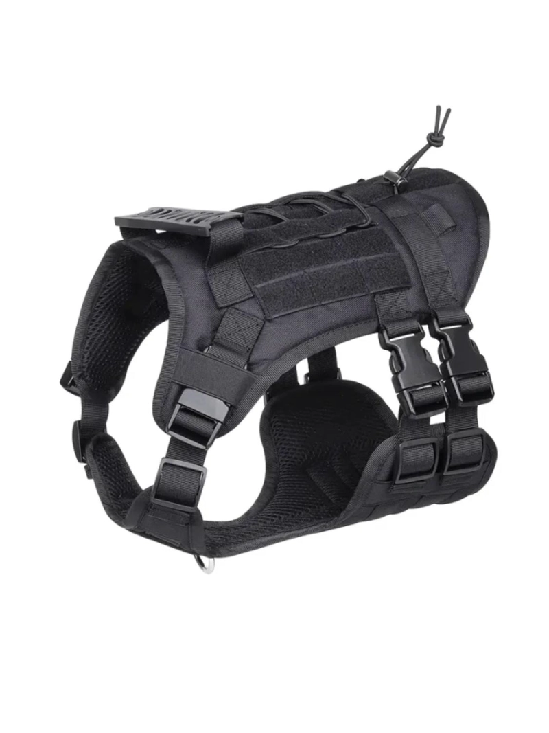 ARNE S TACTICO PERRO TALLA M AJUSTABLE REFORZADO CON MANILLA - 2