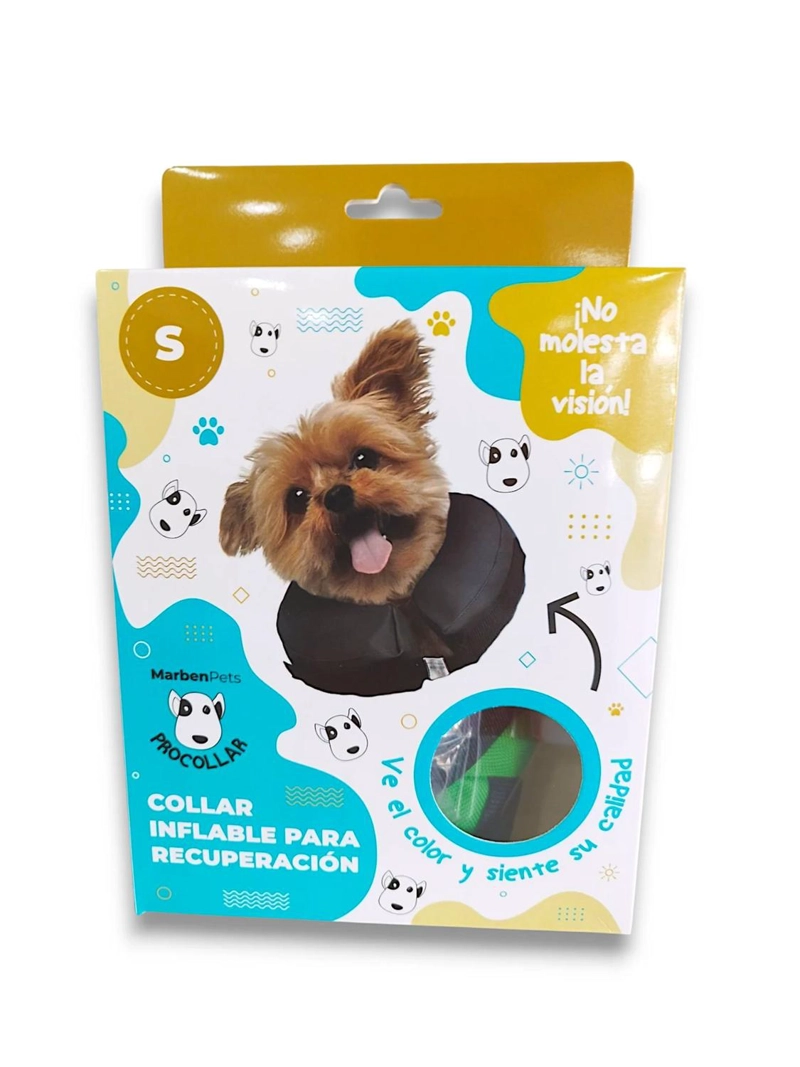 COLLAR INFLABLE S (15-25 CM) RECUPERACION PERROS Y GATOS - 4