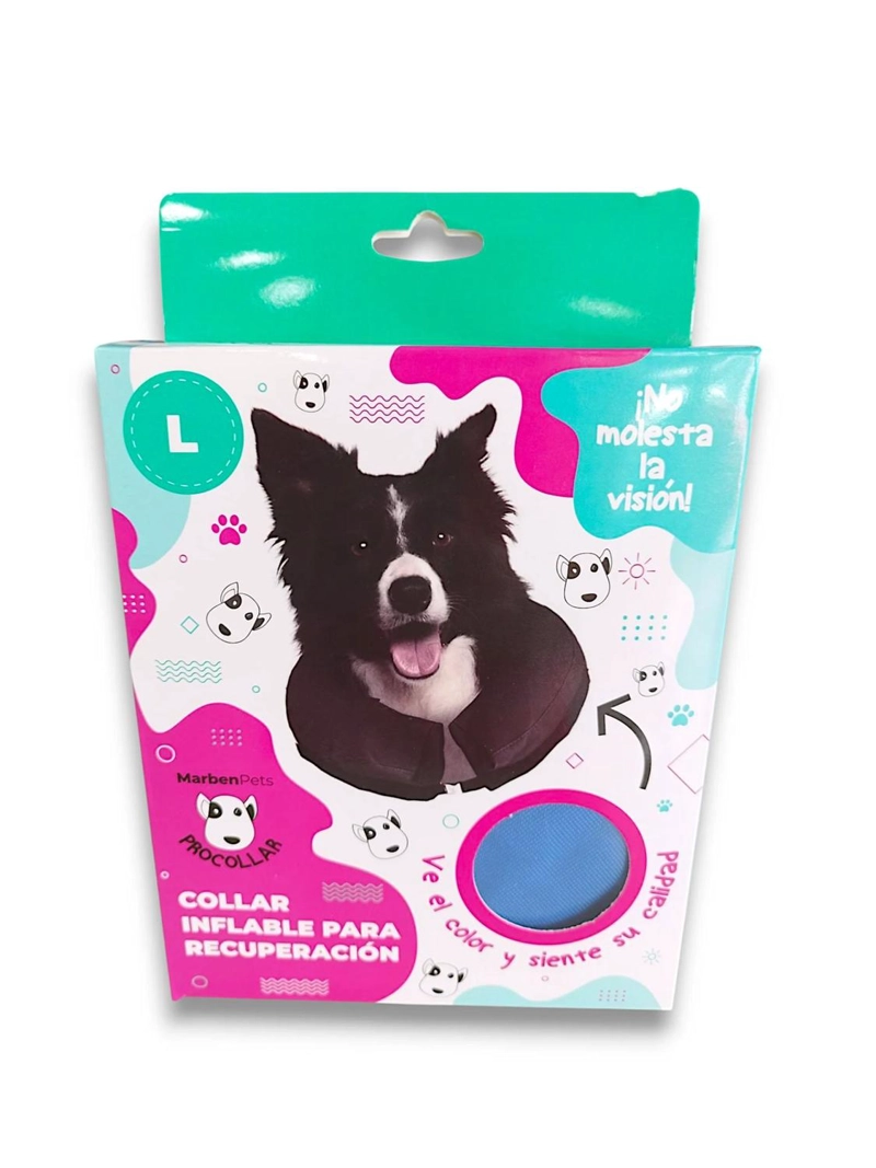 COLLAR INFLABLE L (33-45 CM) RECUPERACION PERROS - 4