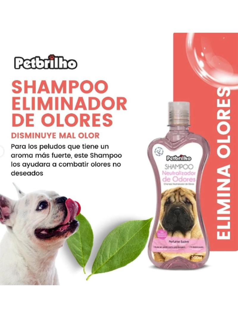 SHAMPOO NEUTRALIZADOR OLORES 500ML PERROS Y GATOS - 2
