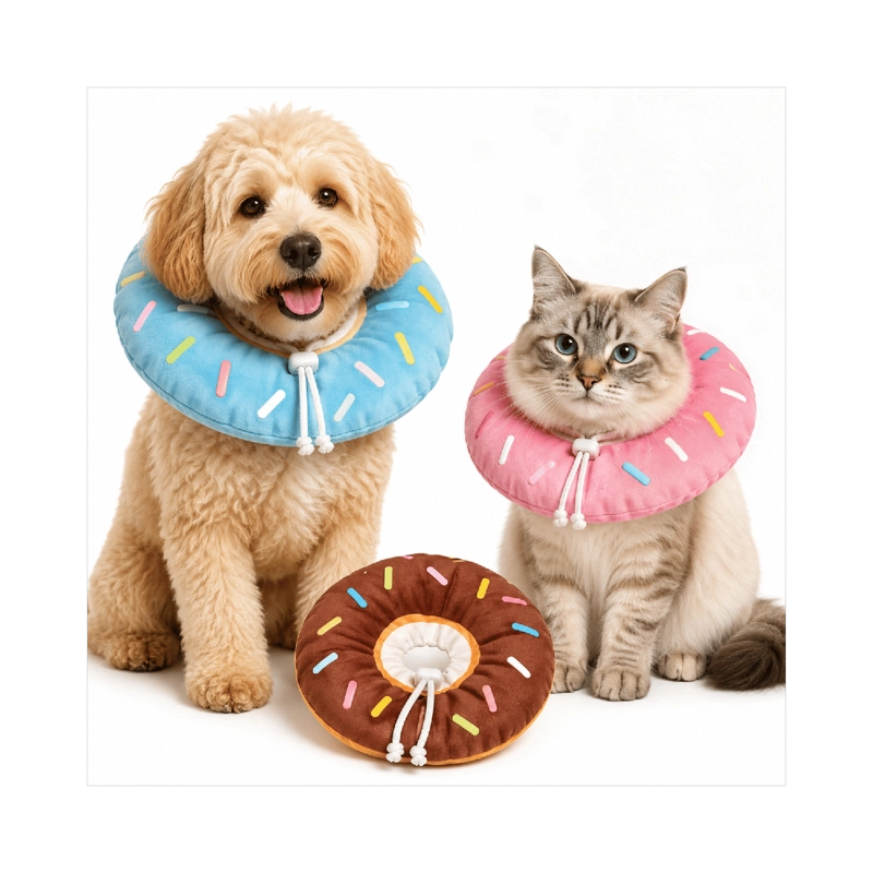 COLLAR DONA ANTI-LAMIDO MASCOTAS TALLA L AJUSTABLE - 1
