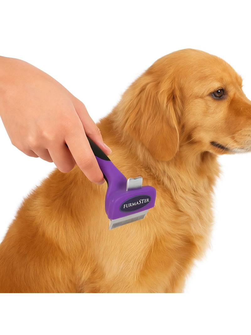 CEPILLO DESPELECHADOR PERROS Y GATOS PELO LARGO FURMASTER M - 2