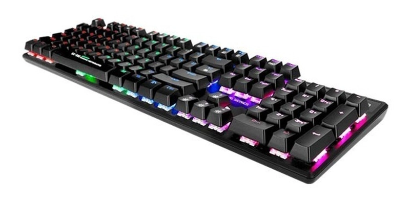 TECLADO GAMER MECANICO XTRIKE ME GK-980 SWITCH AZUL RGB - 3