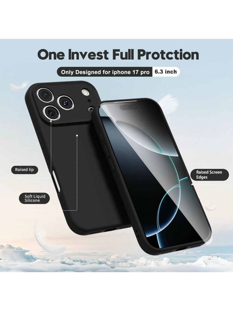 CARCASA PARA IPHONE 17 PRO MAX SILICONA ANTIGOLPES COLORES - 3