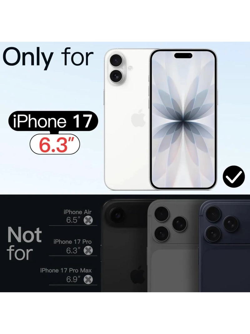 CARCASA PARA IPHONE 17 TRANSPARENTE ANTIGOLPE SILICONA - 2