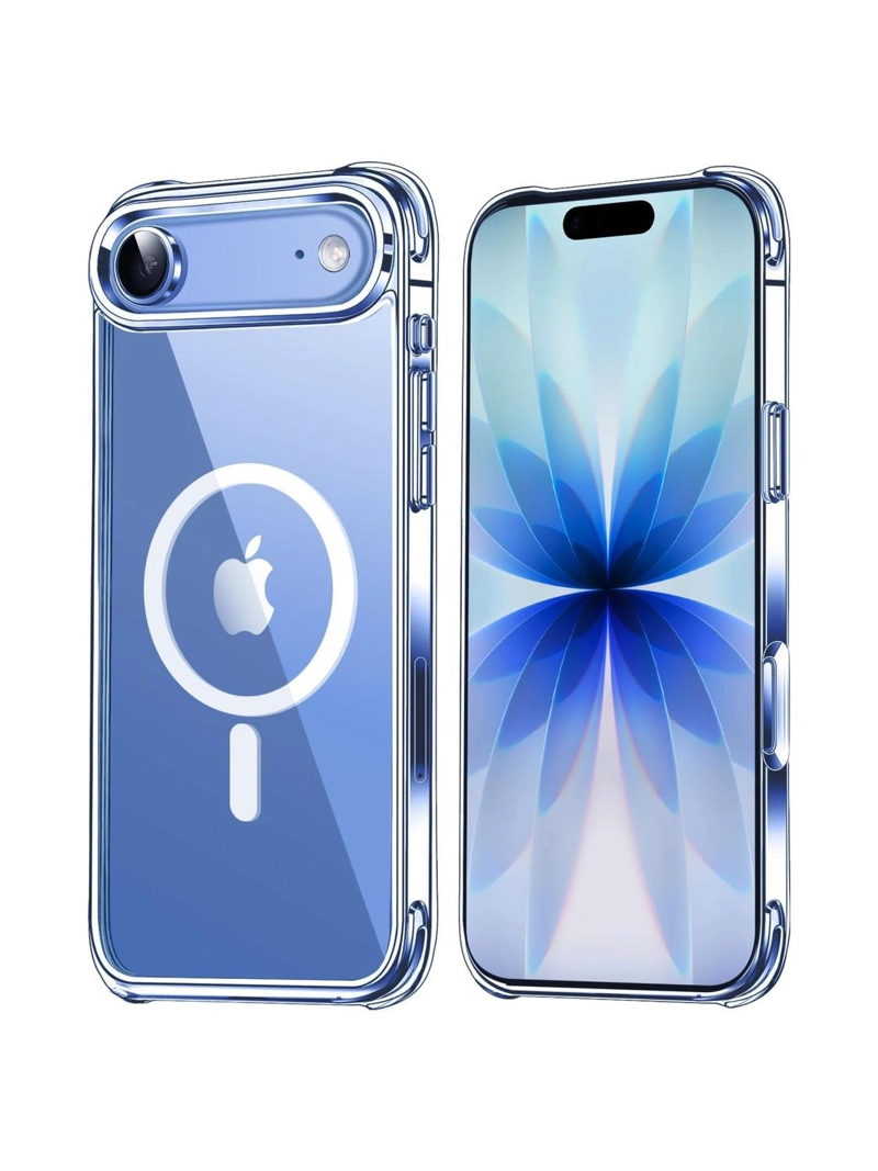 CARCASA PARA IPHONE 17 AIR TRANSPARENTE MAGSAFE ANTIGOLPES - 1