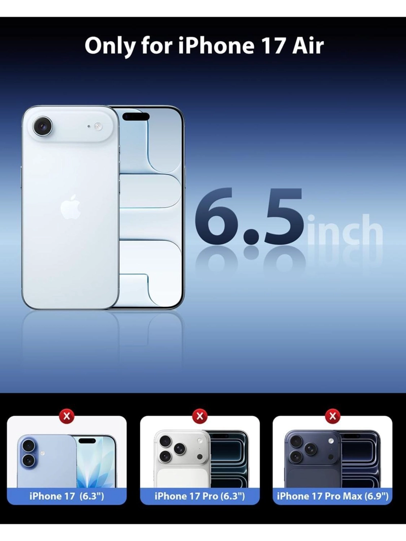 CARCASA PARA IPHONE 17 AIR TRANSPARENTE MAGSAFE ANTIGOLPES - 2