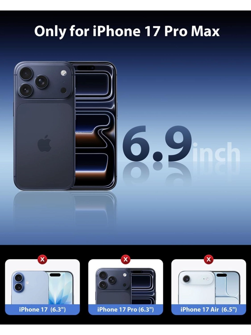 CARCASA PARA IPHONE 17 PRO TRANSPARENTE MAGSAFE ANTIGOLPES - 2