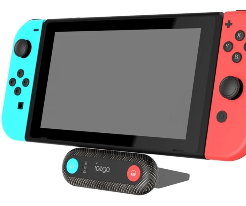 ADAPTADOR BLUETOOTH PARA NINTENDO SWITCH AUDIO IPEGA PG-SW035 SOPORTE - 2