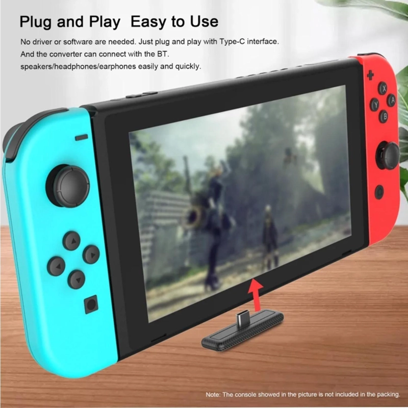 ADAPTADOR BLUETOOTH PARA NINTENDO SWITCH AUDIO IPEGA PG-SW035 PLANO - 3