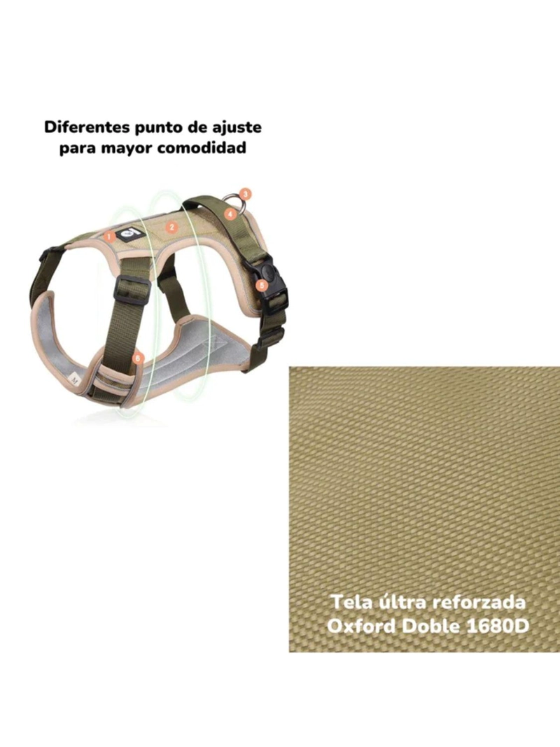 ARNE S REFLECTANTE ANTITIRONES ANTIASFIXIA PARA PERRO TALLA L - 9