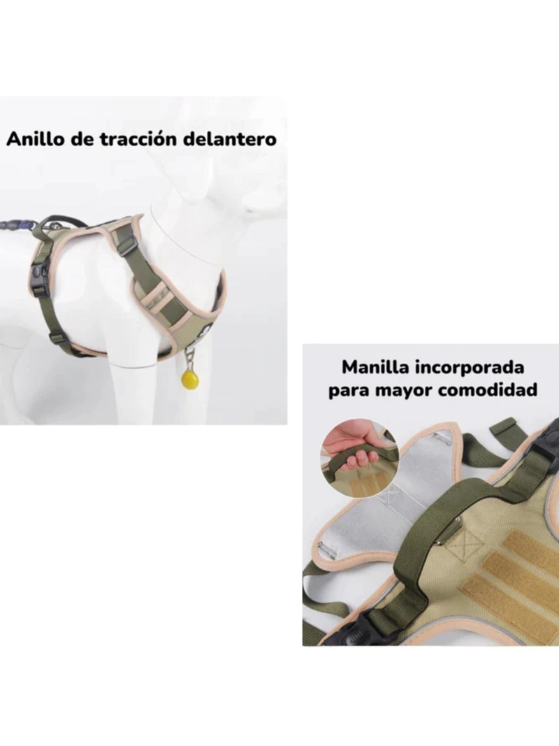 ARNE S REFLECTANTE ANTITIRONES ANTIASFIXIA PARA PERRO TALLA S - 4