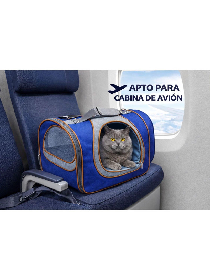 BOLSO MASCOTA PARA CABINA DE AVION HASTA 8 KG - 6