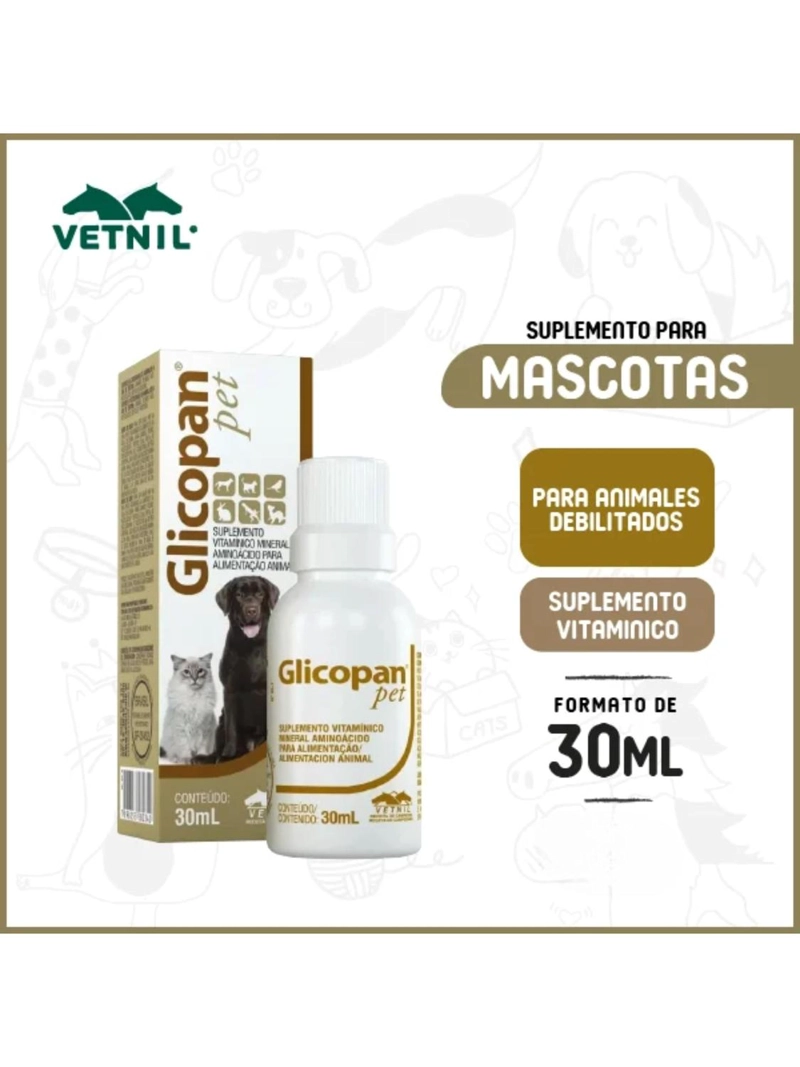 GLICOPAN PET 30 ML SUPLEMENTO NUTRICIONAL MASCOTAS - 3