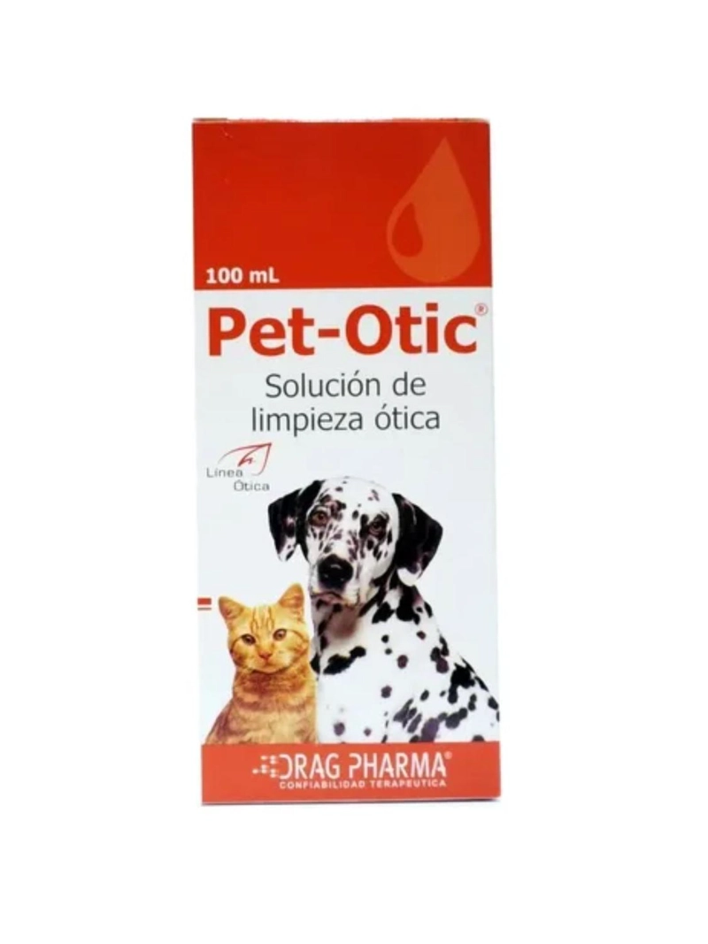 PET-OTIC OTICO DRAG PHARMA 100 ML LIMPIEZA DE OIDOS - 3