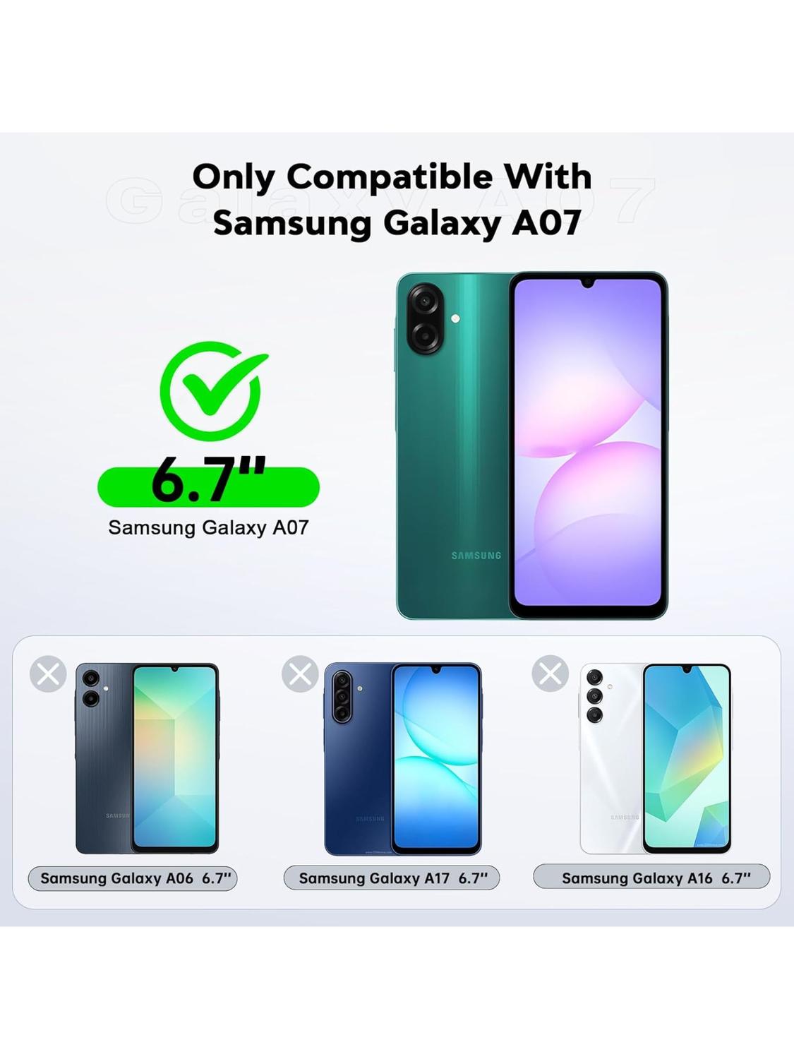 CARCASA PARA SAMSUNG GALAXY A07 SILICONA COLORES - 2