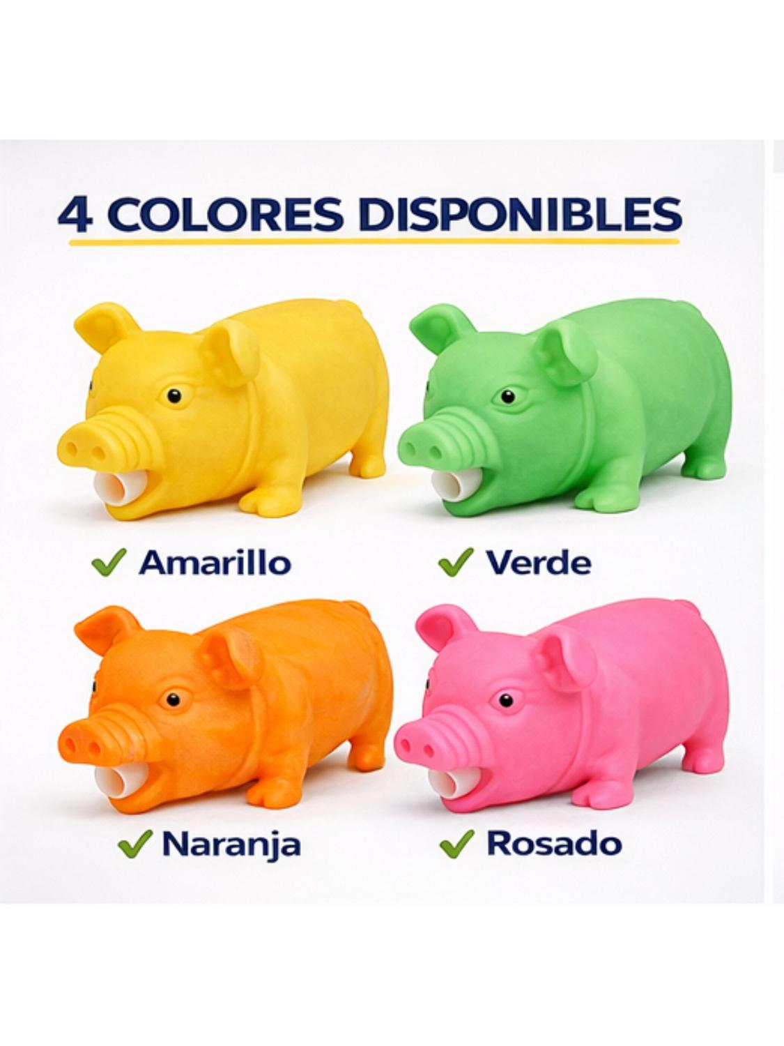JUGUETE CHANCHITO CON SONIDO PARA PERROS - 6