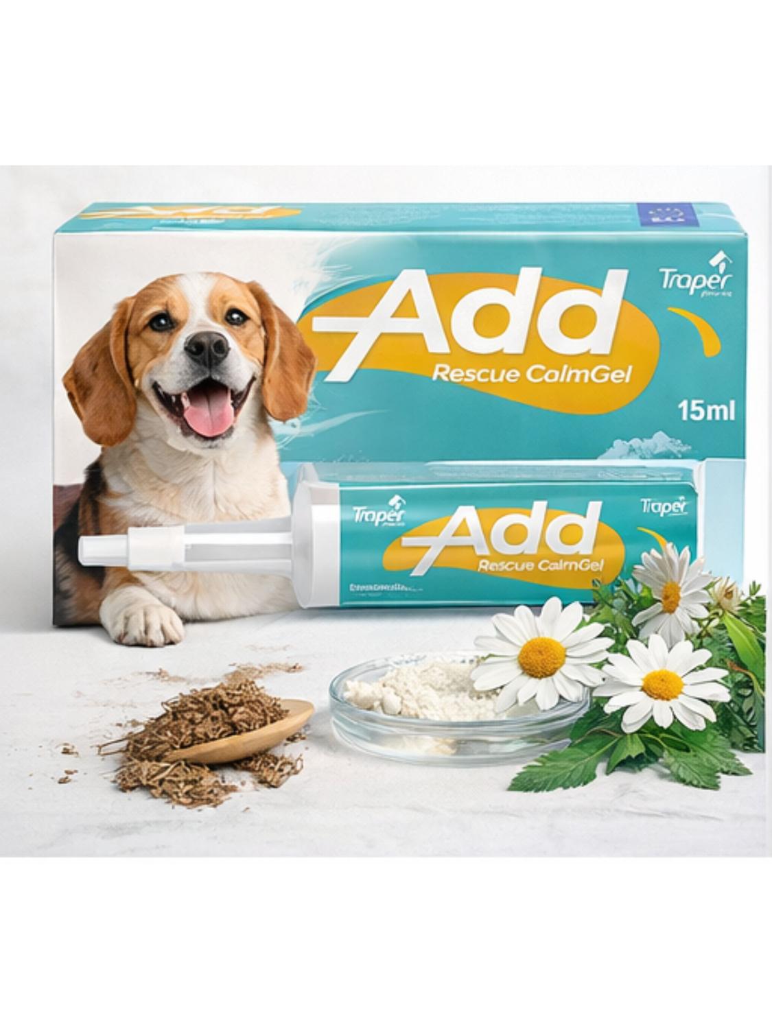 ADD RESCUE CALMGEL 15 ML GEL CALMANTE PARA MASCOTAS - 4