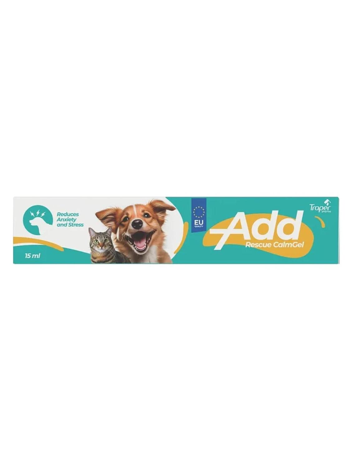 ADD RESCUE CALMGEL 15 ML GEL CALMANTE PARA MASCOTAS - 6