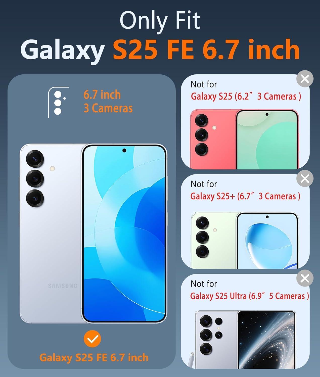 CARCASA PARA SAMSUNG S25 FE TRANSPARENTE ANTIGOLPE REFORZADA - 2