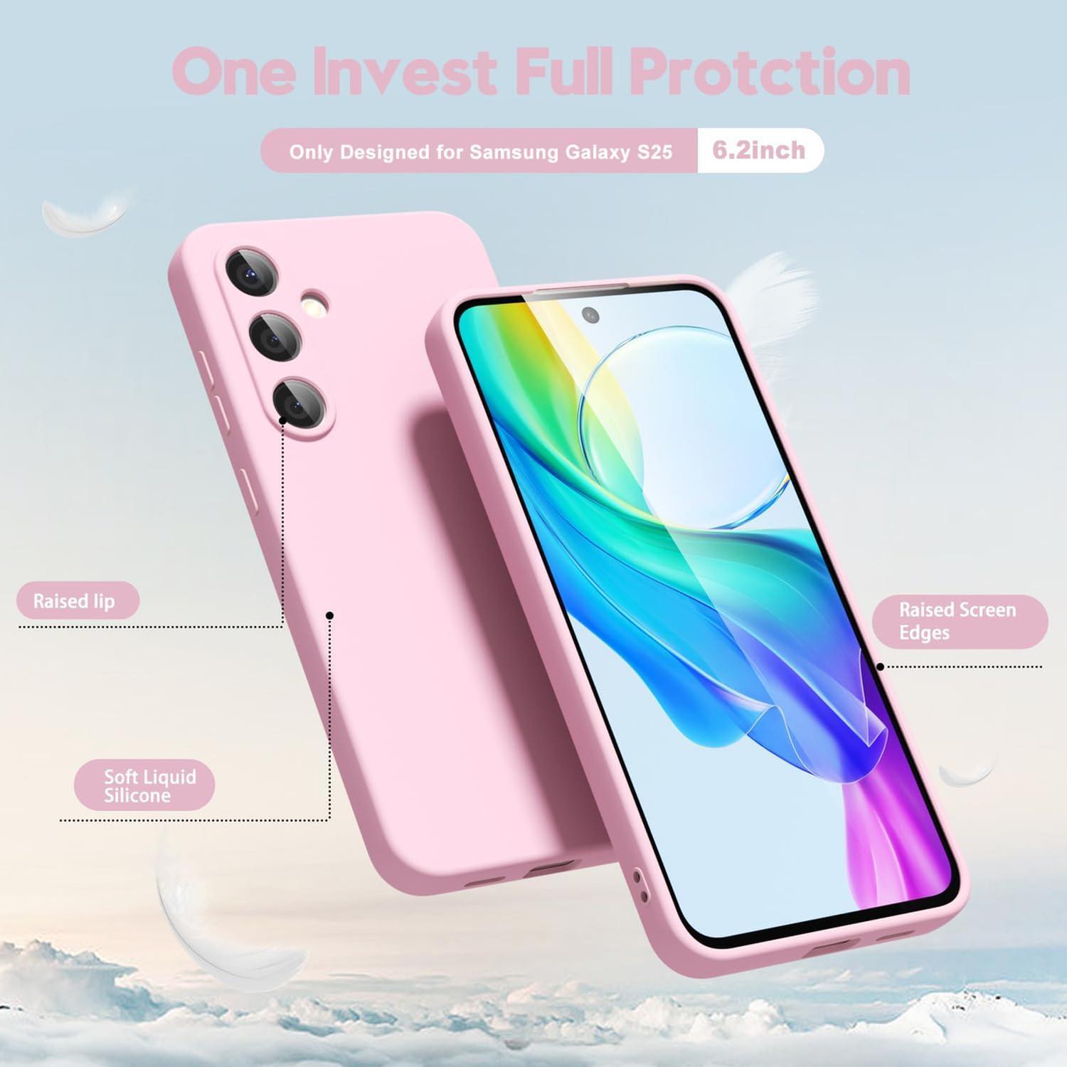 CARCASA PARA SAMSUNG S25 S25+ S25 ULTRA SILICONA COLORES S25 PLUS - 6