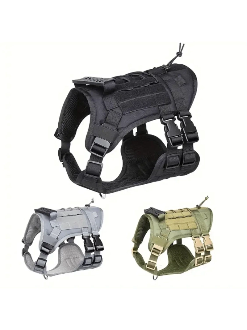 ARNE S TACTICO PERRO TALLA L AJUSTABLE REFORZADO CON MANILLA - 6