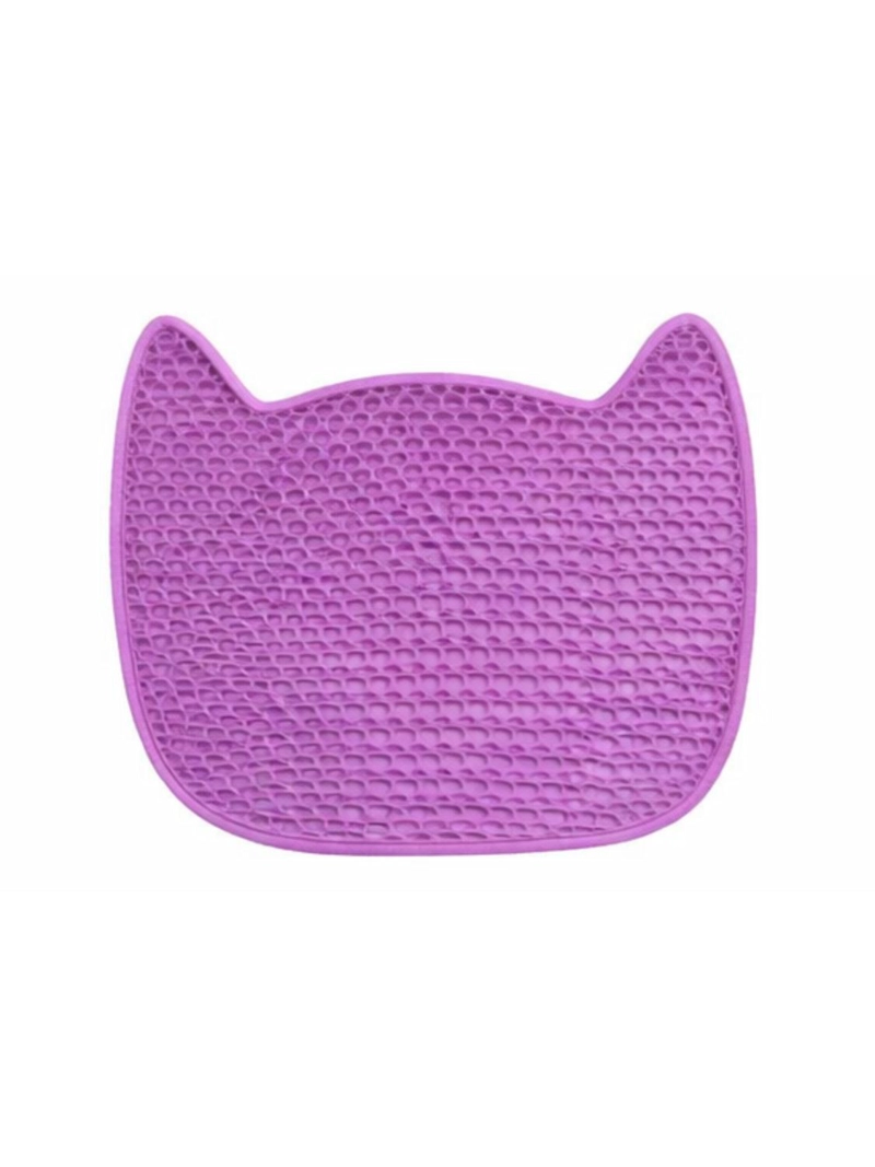 ALFOMBRA PARA ARENA DE GATOS DOBLE CAPA 65X49 CM AZUL - 8