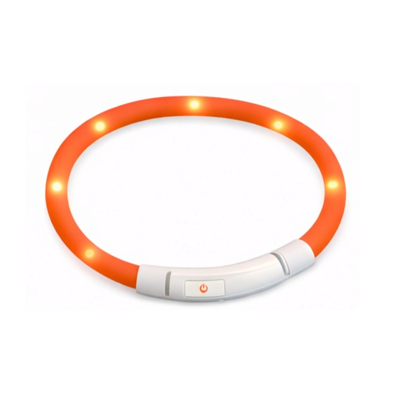 COLLAR LED PERRO USB RECARGABLE 51 CM 10-25 KG - 2