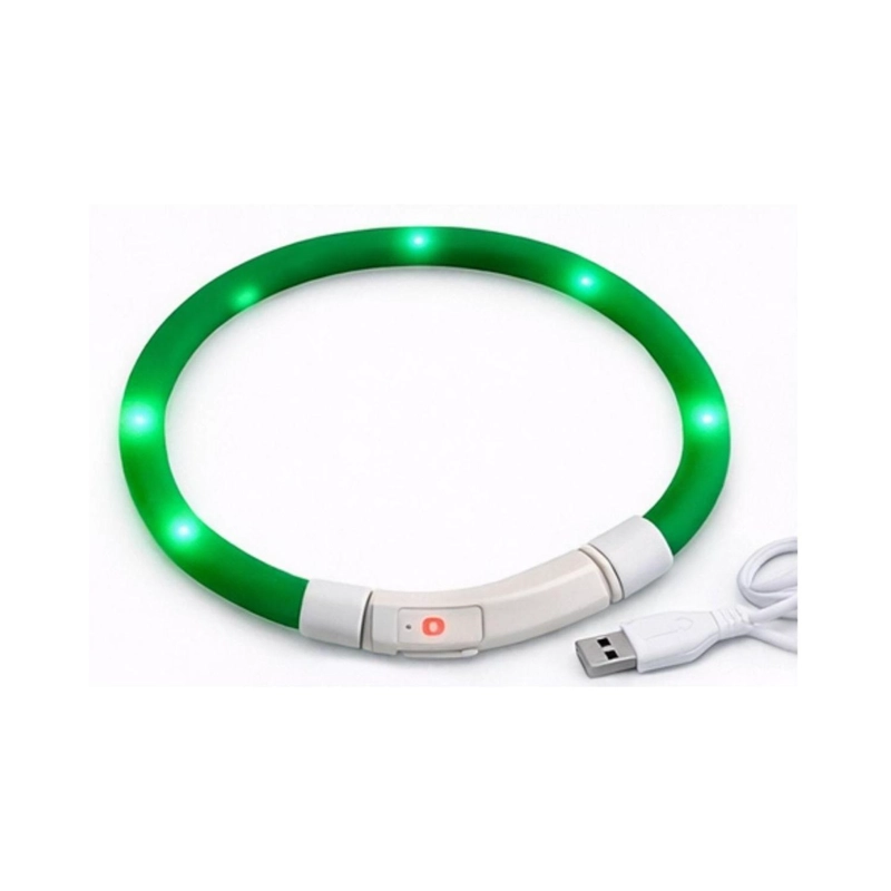 COLLAR LED PERRO USB RECARGABLE 51 CM 10-25 KG - 7