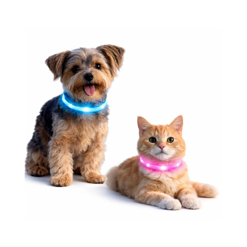 COLLAR LED PERRO USB RECARGABLE 39 CM 3-12 KG - 1