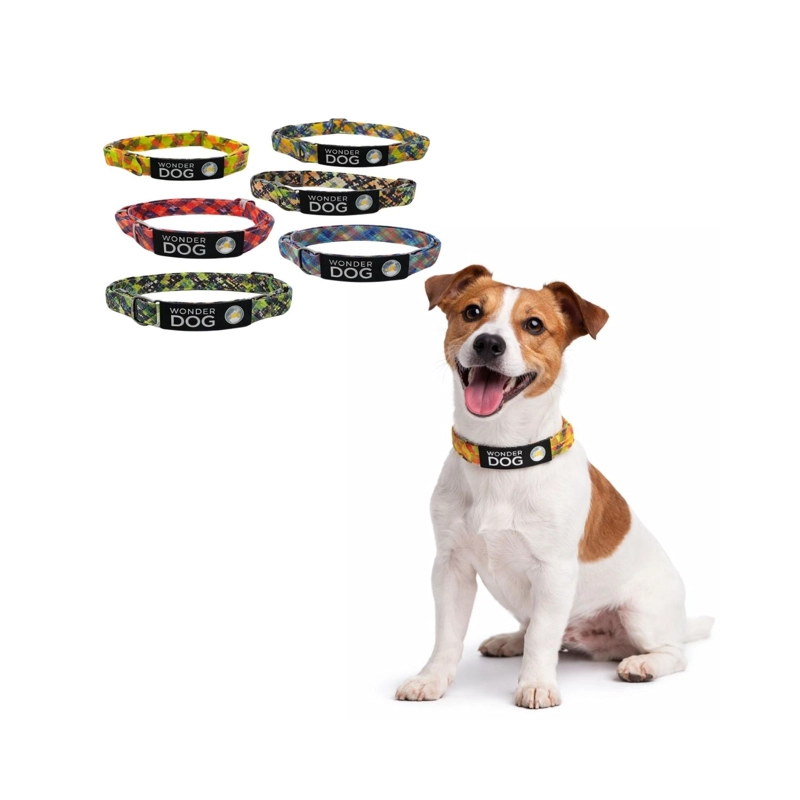 COLLAR PERRO NYLON AJUSTABLE S 32-45 CM WONDER DOG M3 - 1