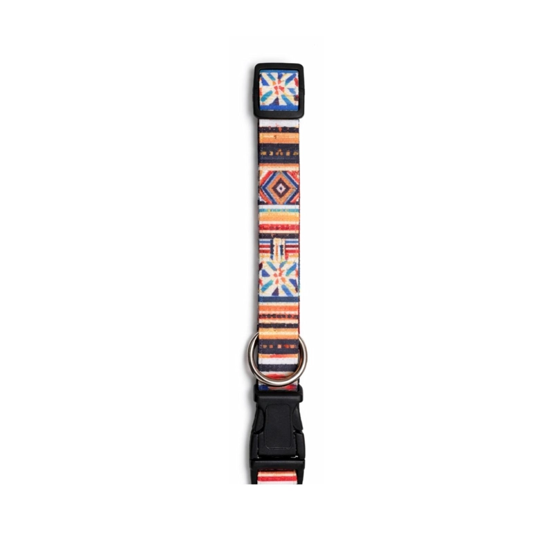 COLLAR PERRO TALLA L 10-25 KG AJUSTABLE 35-50 CM TELA M3 - 2