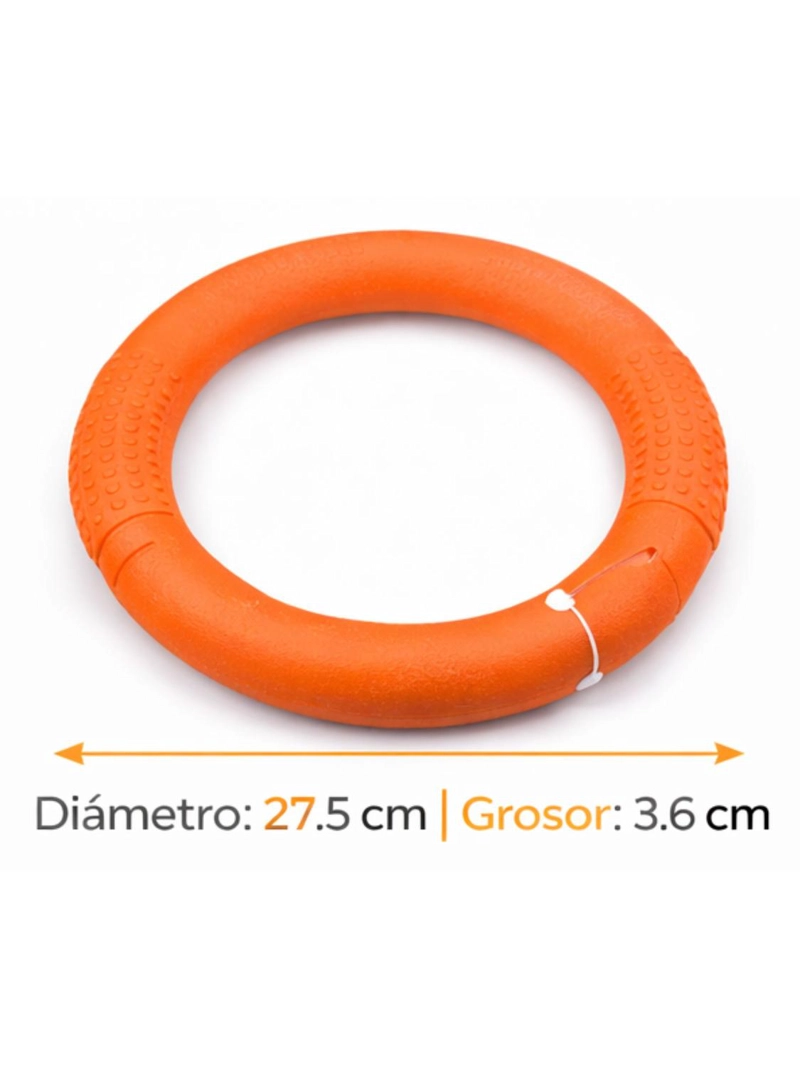 ANILLO PARA MORDER PERROS EVA FLOTANTE 27.5 CM - 2