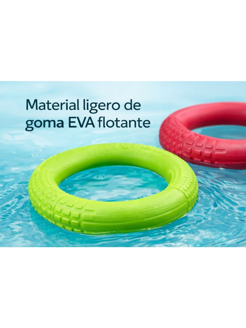 ANILLO PARA MORDER PERROS EVA FLOTANTE 27.5 CM - 3