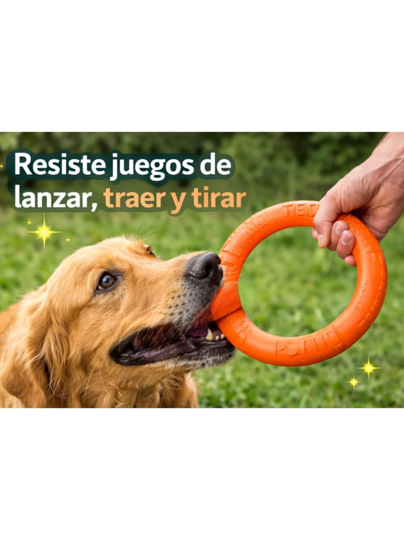 ANILLO PARA MORDER PERROS EVA FLOTANTE 27.5 CM - 4