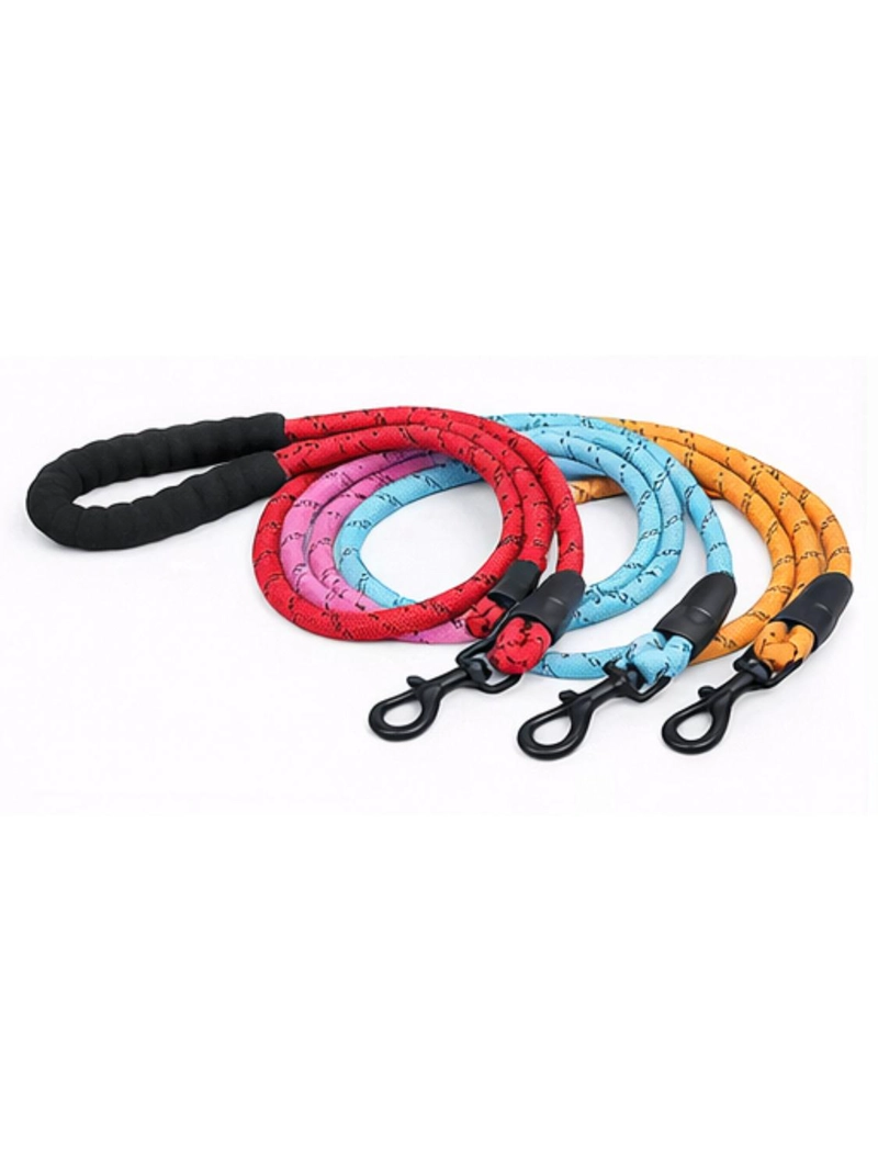 CORREA REDONDA PERRO 1.2 M RESISTENTE ANTIDESLIZANTE - 8