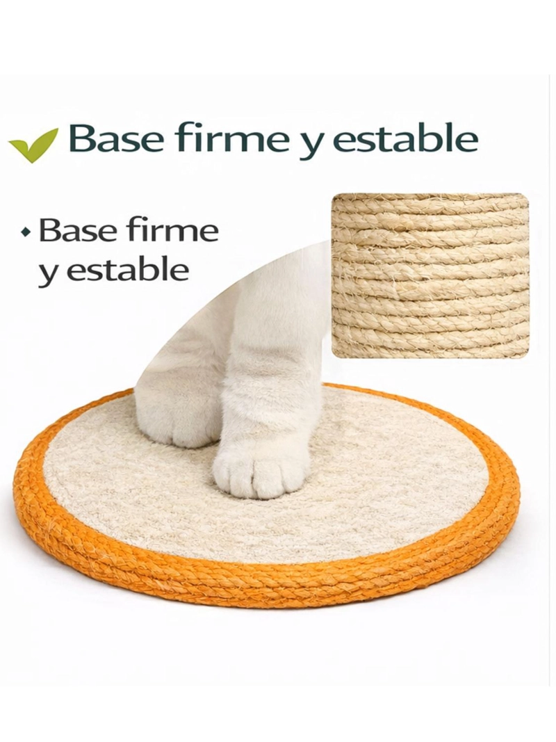 RASCADOR PARA GATOS ZANAHORIA CON BASE 29 CM - 3
