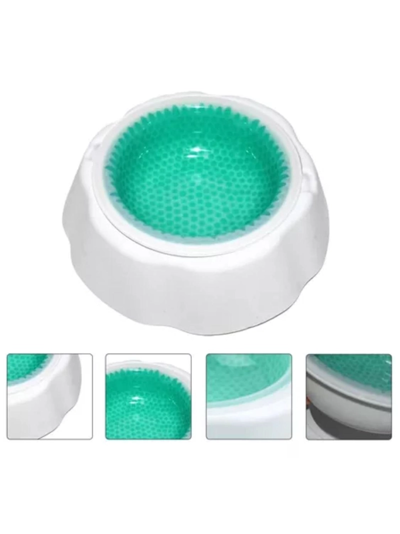 PLATO BEBEDERO COMEDERO REFRESCANTE MASCOTAS 21 CM - 3