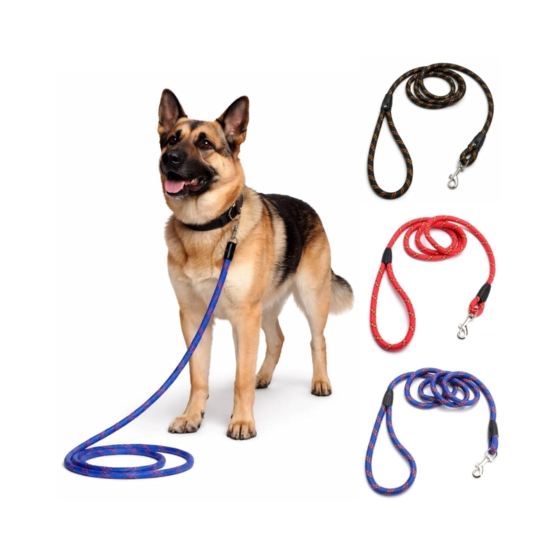 CORREA PERRO TRACCION REDONDA 13 MM X 120 CM - 1