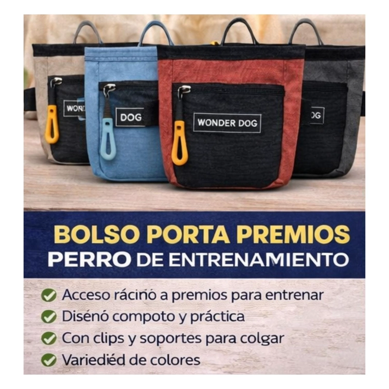 BOLSO PORTA PREMIOS PERRO 12 CM ENTRENAMIENTO - 3