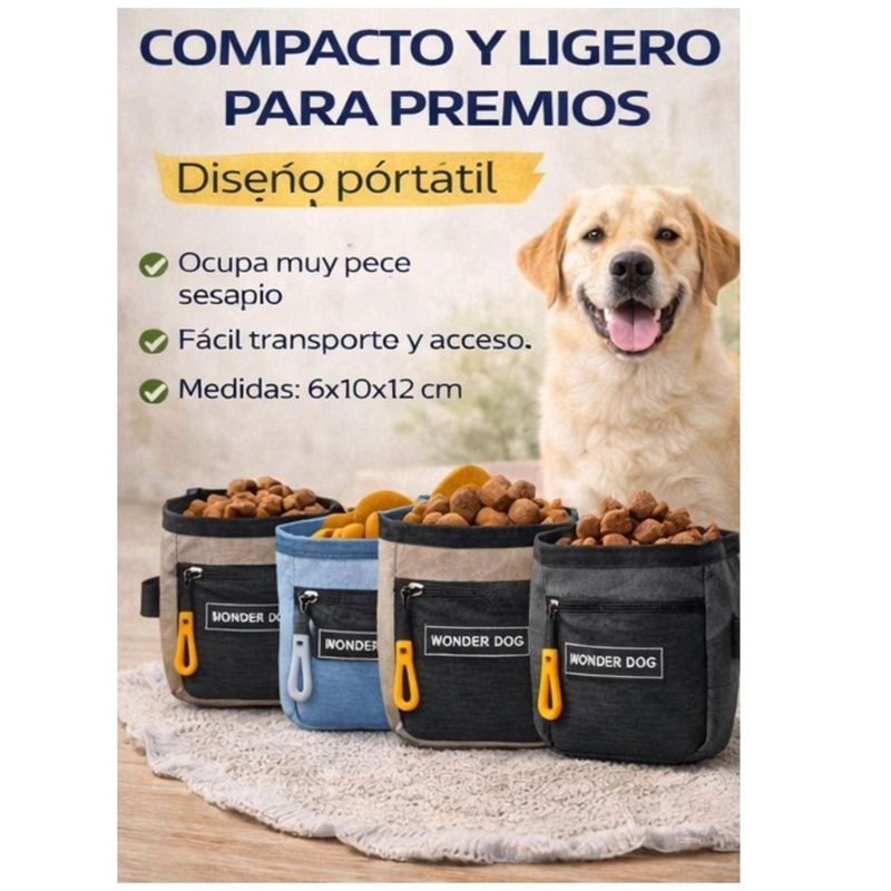 BOLSO PORTA PREMIOS PERRO 12 CM ENTRENAMIENTO - 4