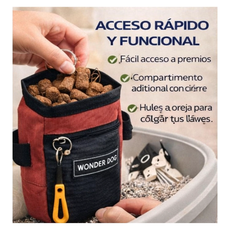 BOLSO PORTA PREMIOS PERRO 12 CM ENTRENAMIENTO - 5