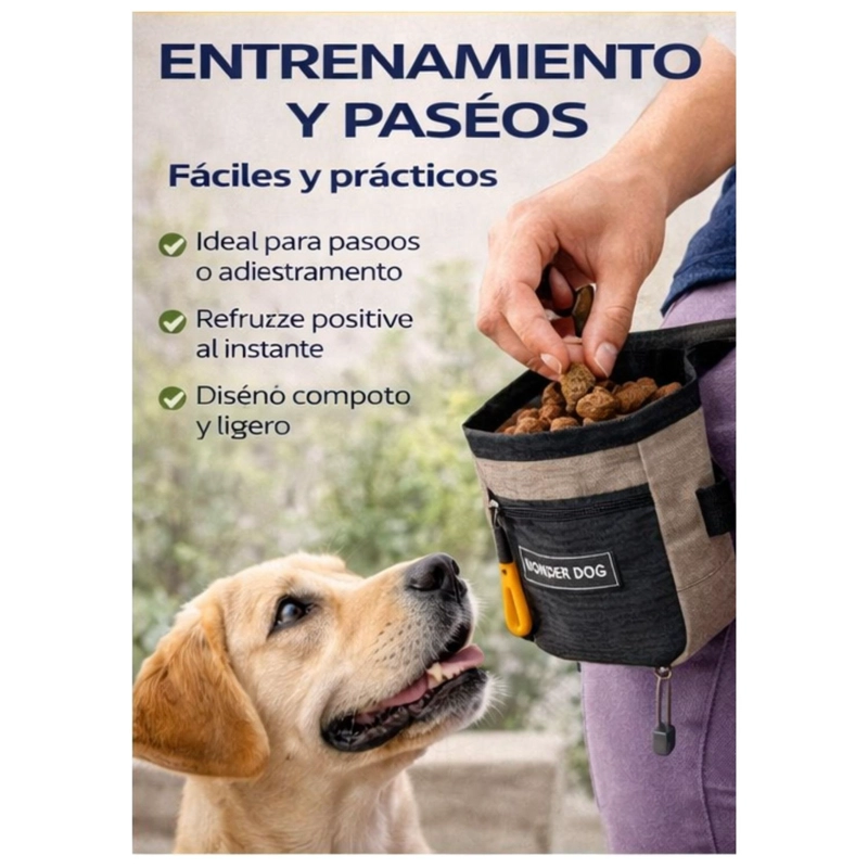 BOLSO PORTA PREMIOS PERRO 12 CM ENTRENAMIENTO - 6