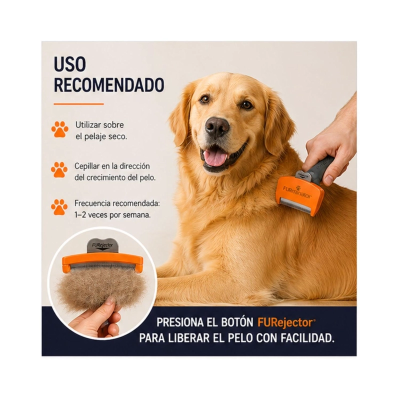 FURMINATOR PERRO PELO CORTO M DESLANADOR - 4