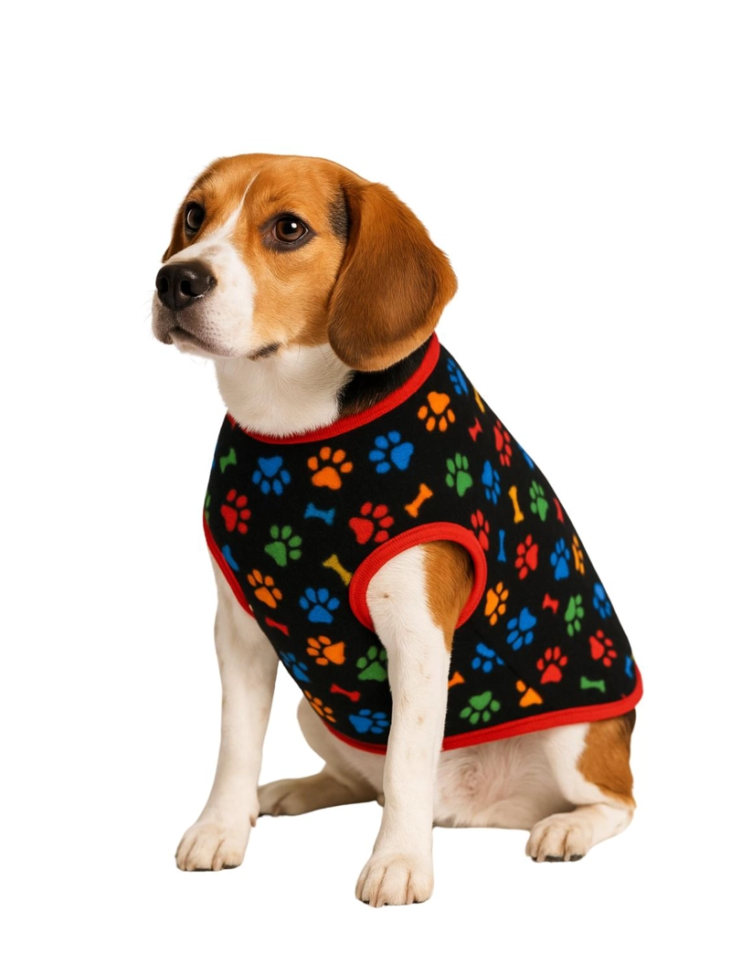 CAPA POLAR PERRO 2XL 50 CM ABRIGO INVIERNO BULLDOG - 1
