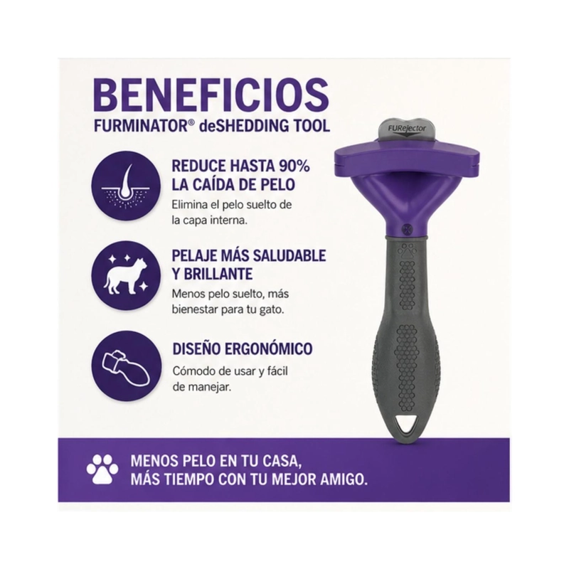 FURMINATOR GATO PELO CORTO M/L DESLANADOR - 3